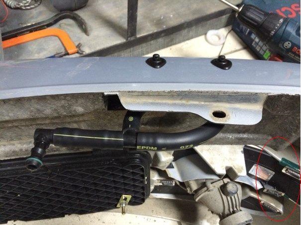 96. Устранение непрочного крепления заглушки ПТФ от Аванты — Hyundai ...