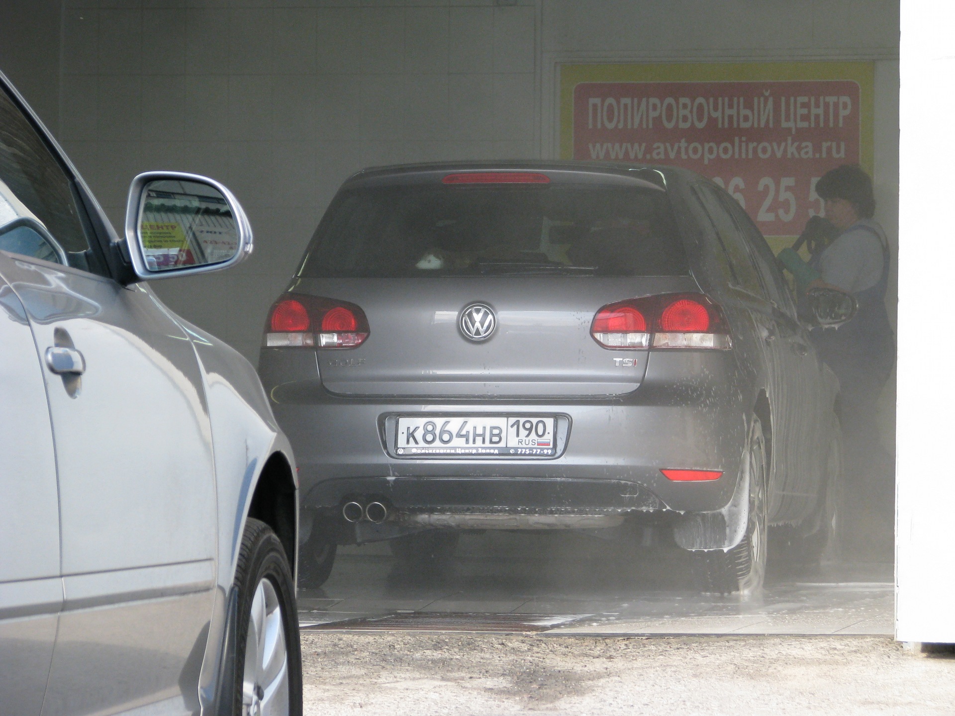 8. Защитная полировка (1-я) \"Жидкое стекло\" + Антидождь (Ombrello ...