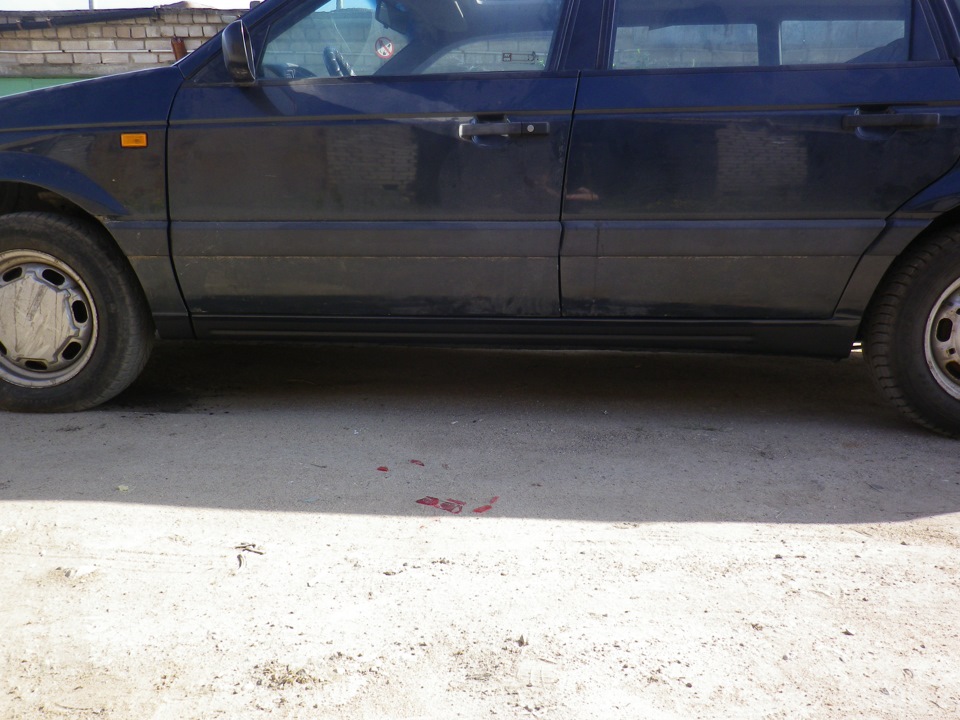 Да здра новые пороги — Volkswagen Passat Variant (B3), 1,8 л, 1993 года ...