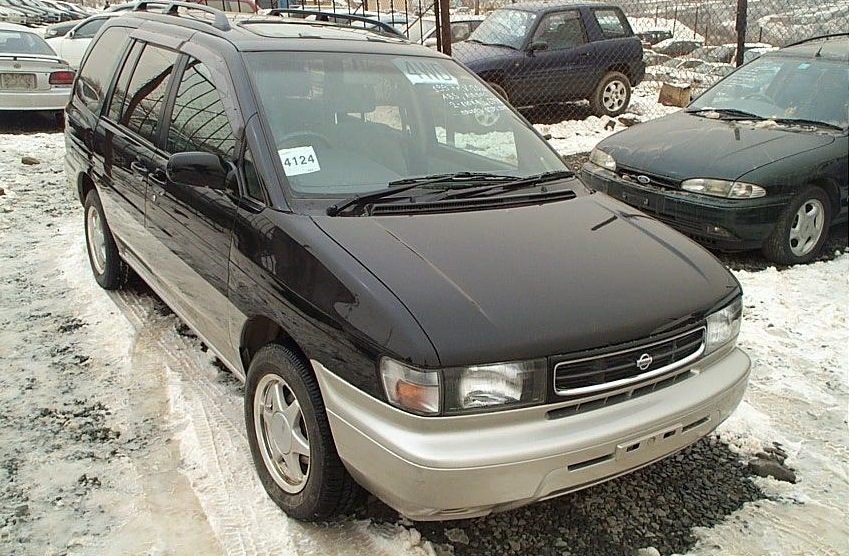 nissan preria joy 1997 объем бака