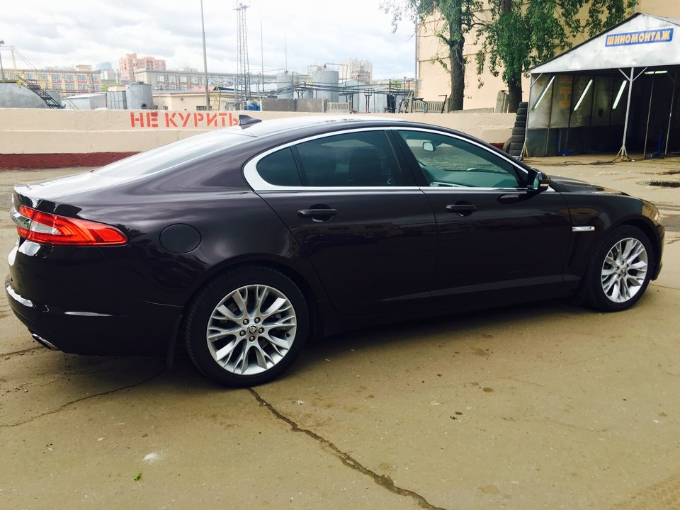 Поехали) Новые башмаки для Золушки — Jaguar XF (1G), 2 л, 2013 года ...