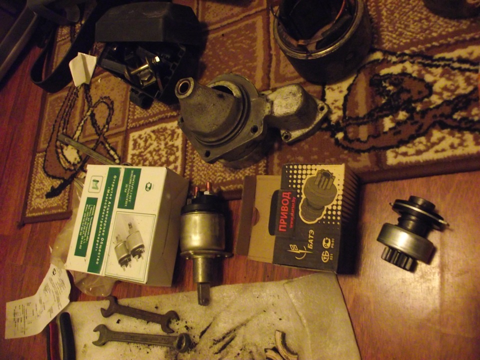 Стартер готов))) — Москвич 2141, 1,8 л, 1997 года | своими руками | DRIVE2