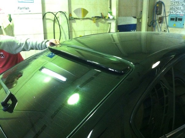 Козырек на заднее стекло Subaru Legacy BL5 — Subaru Legacy (BL/BP), 3 л ...