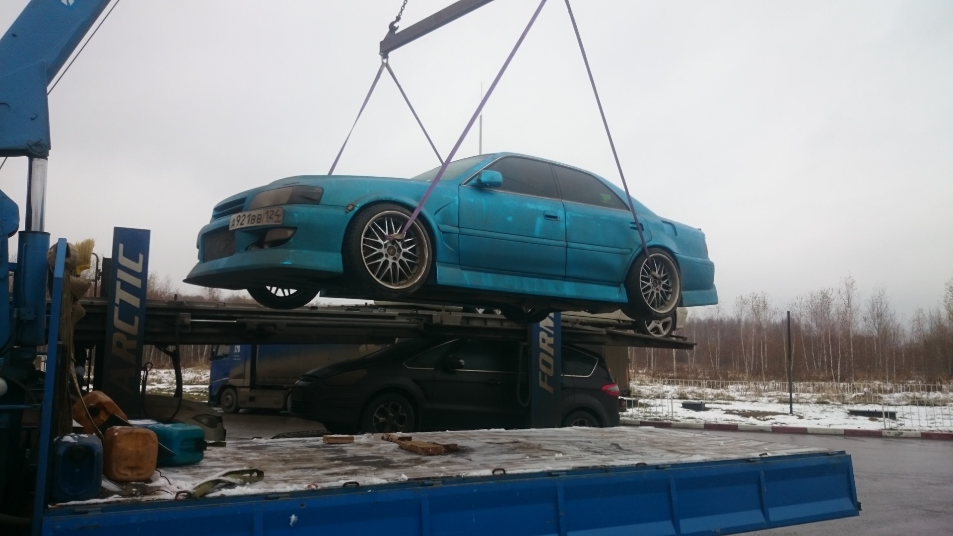 Toyota Chaser (100) 2.5 бензиновый 1998 | синее ведро на DRIVE2