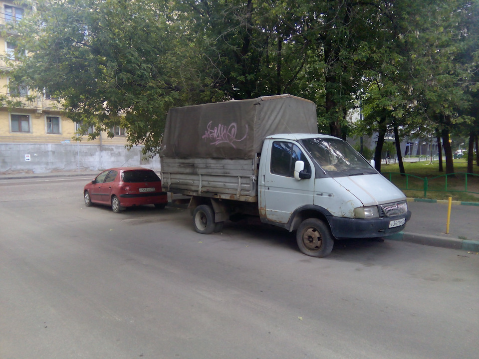 Газель и Пыж…САО Москва — Сообщество «Брошенные Машины» на DRIVE2