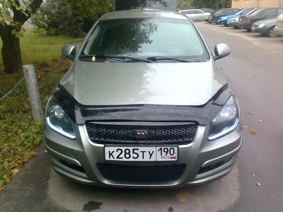 мухобойка.нужна или нет?) — Chery M11, 1,6 л, 2010 года | наблюдение ...