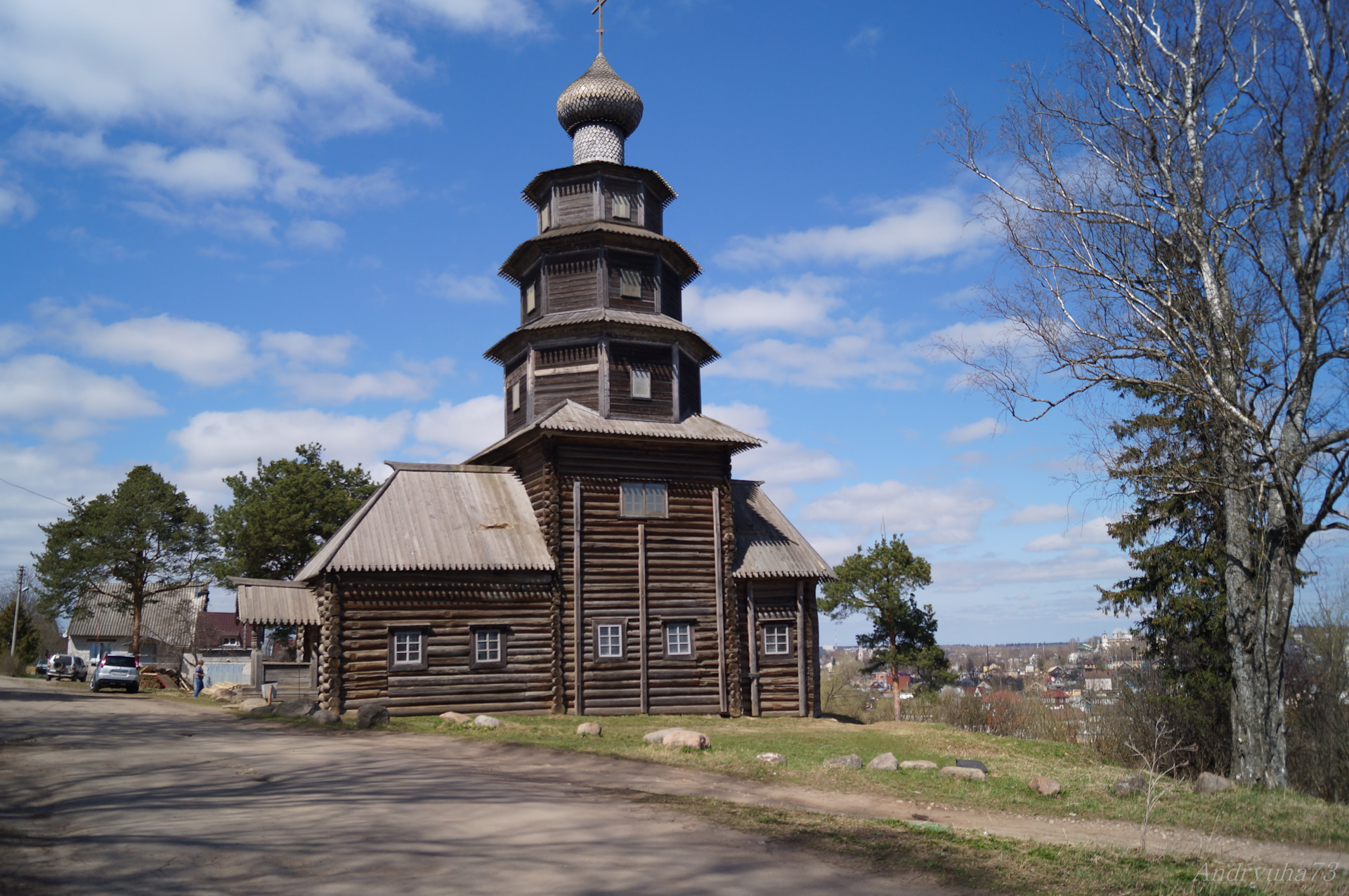 Первая деревянная Церковь в Покровской Слободе