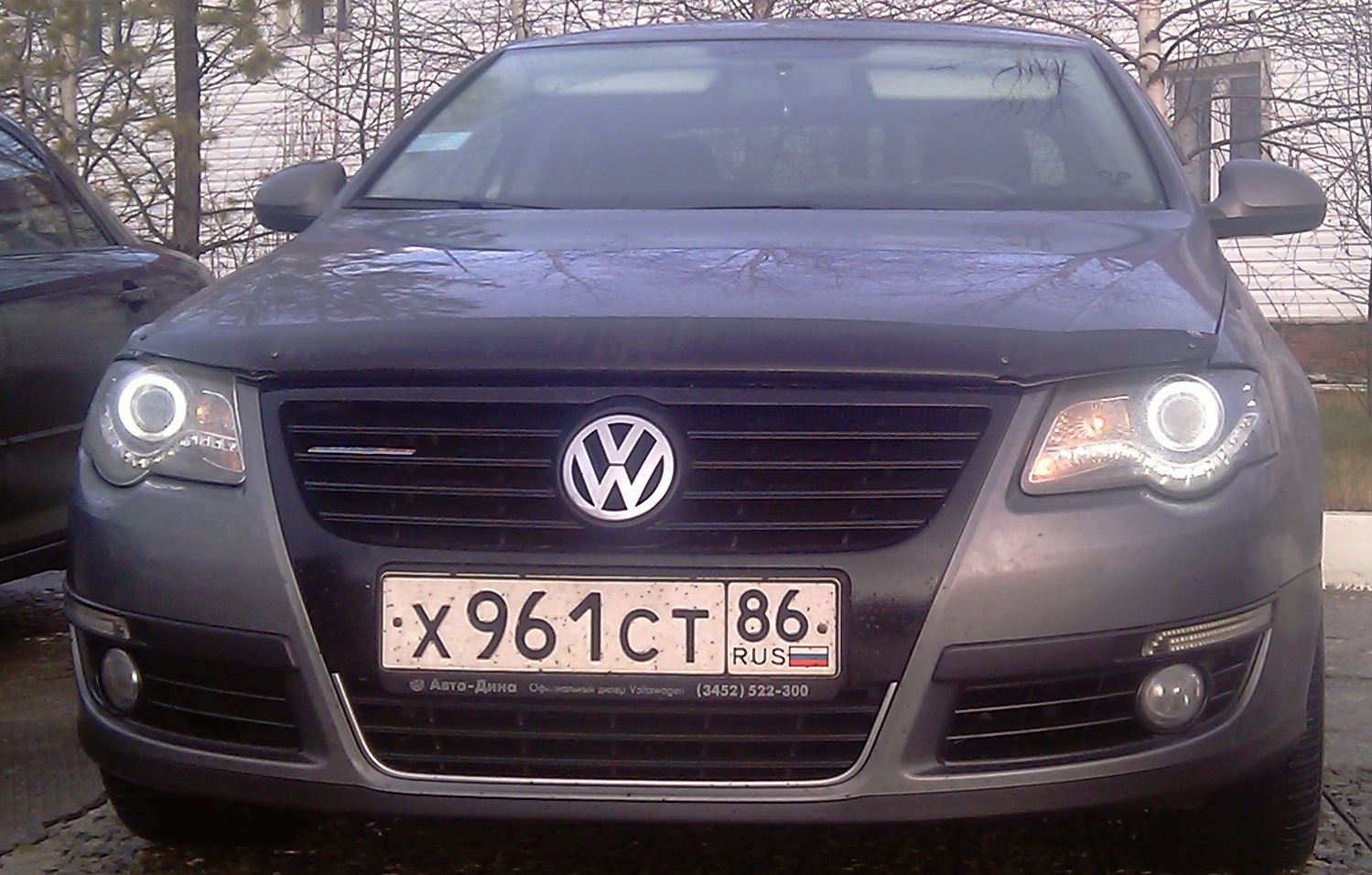 Passat b6 тюнинг фар