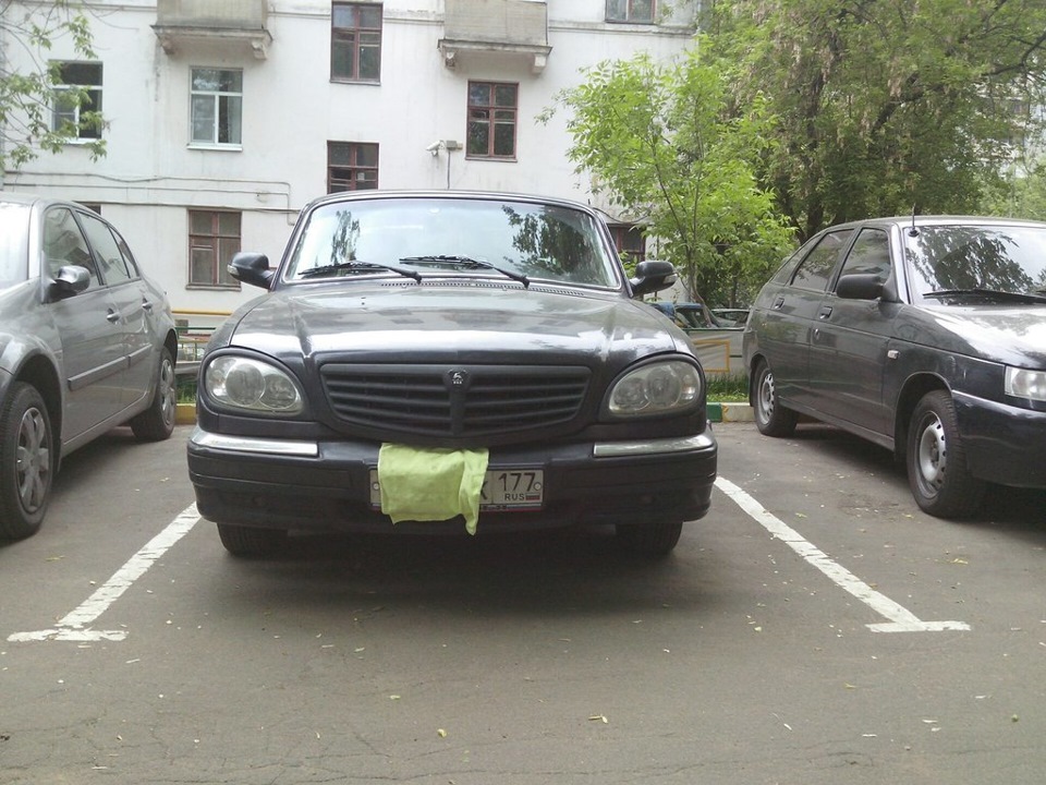 Покраска решетки радиатора и окантовки фар — ГАЗ 31105, 2,4 л, 2007 ...