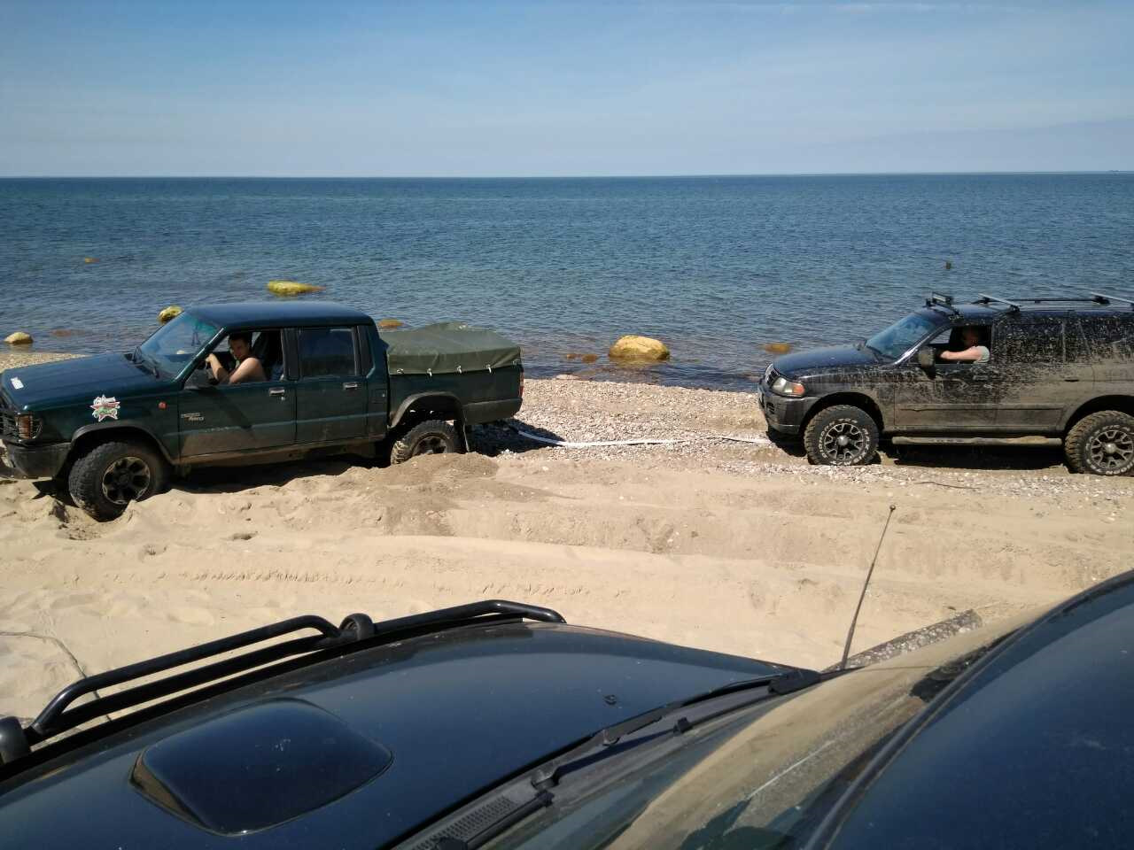 Балансировочный ремень:-) — Mitsubishi L200 (3G), 2,5 л, 1995 года ...