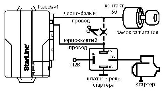 Подключение старлайн а91 без разрыва стартера Подключение сигнализации Starline A92 заново. Начало. - Audi 80 (B3), 1,8 л, 198