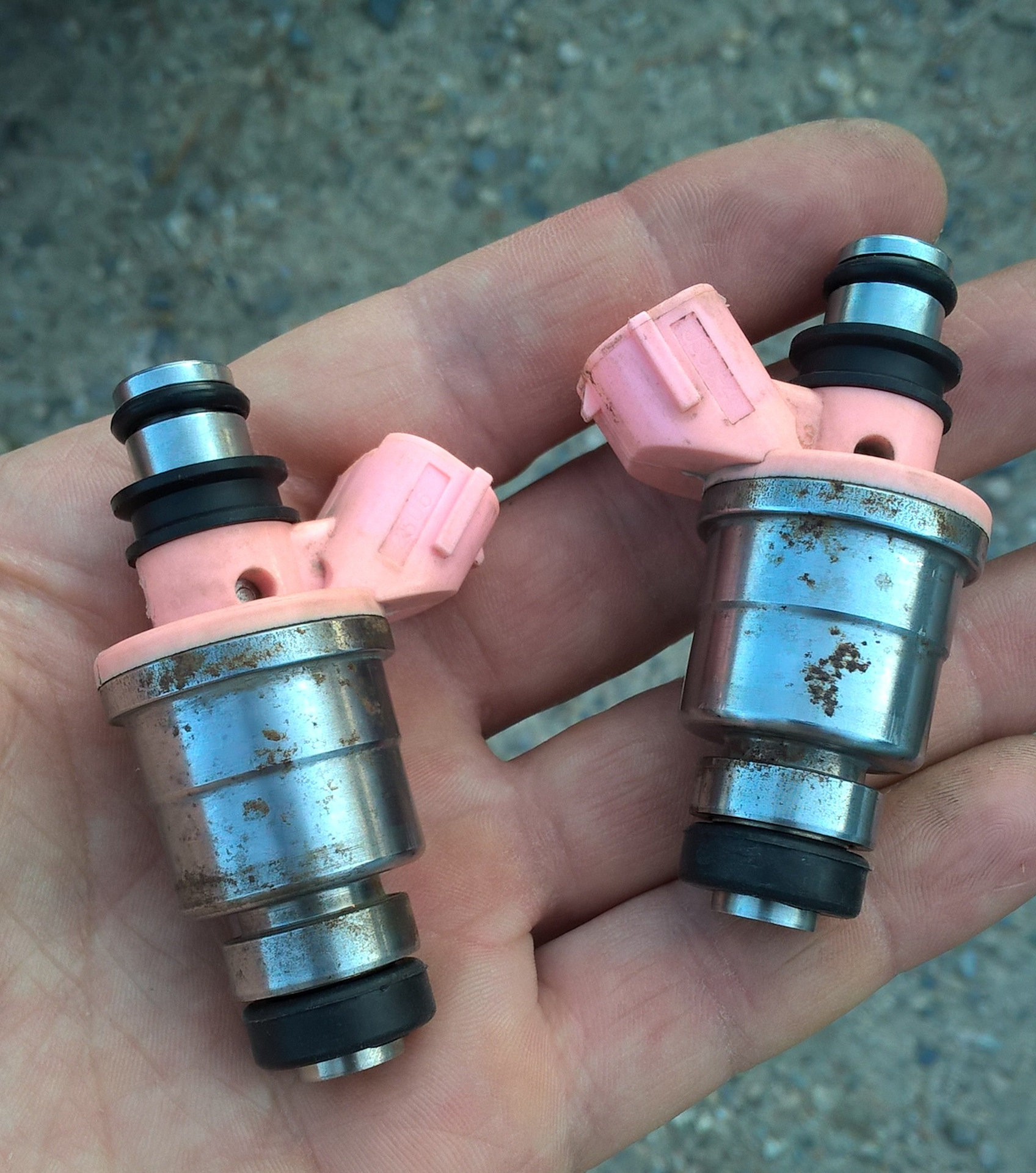 снять форсунки субару