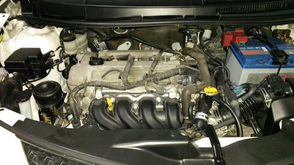 Промывка форсунок и замена свечей зажигания. — Toyota ist (2G), 1,5 л ...