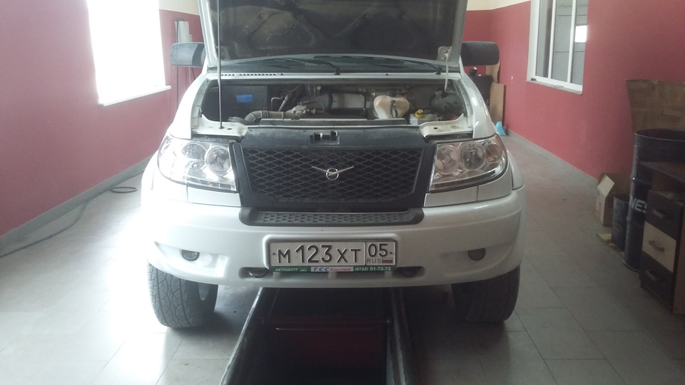 Залил масло Лукойл Генезис — УАЗ Patriot, 2,7 л, 2014 года | плановое ...