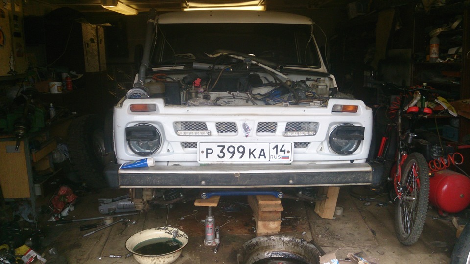 Ремонт двигателя — Lada 4x4 3D, 1,8 л, 1996 года | своими руками | DRIVE2