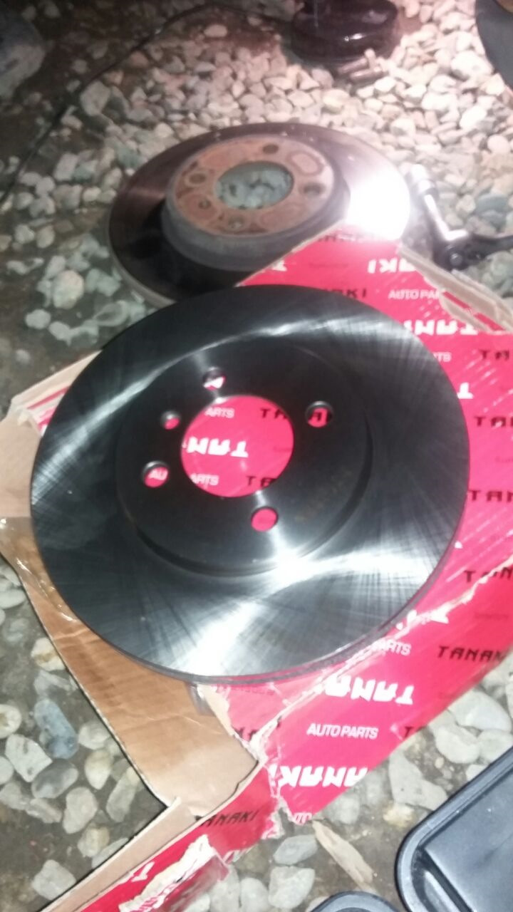 Замена тормозных дисков на вентилируемые Tanaka. — BMW 3 series (E30 ...