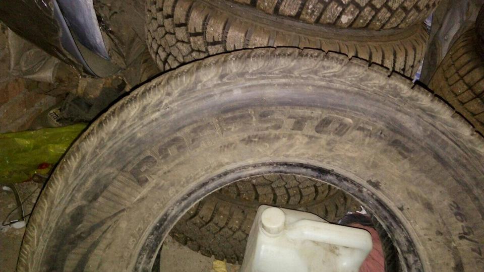Новая зимняя резина. — Toyota Hilux Surf (3G), 3 л, 1996 года | шины ...