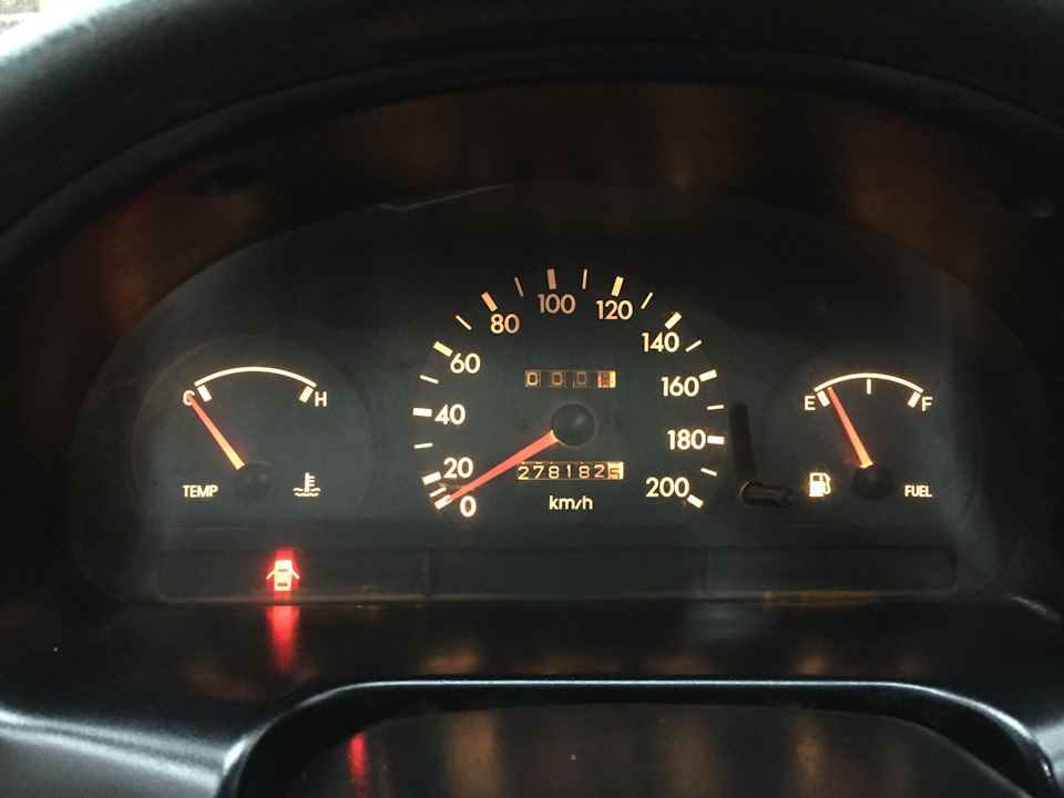 Подсветка панели приборов — Hyundai Accent (1G), 1,5 л, 1998 года ...