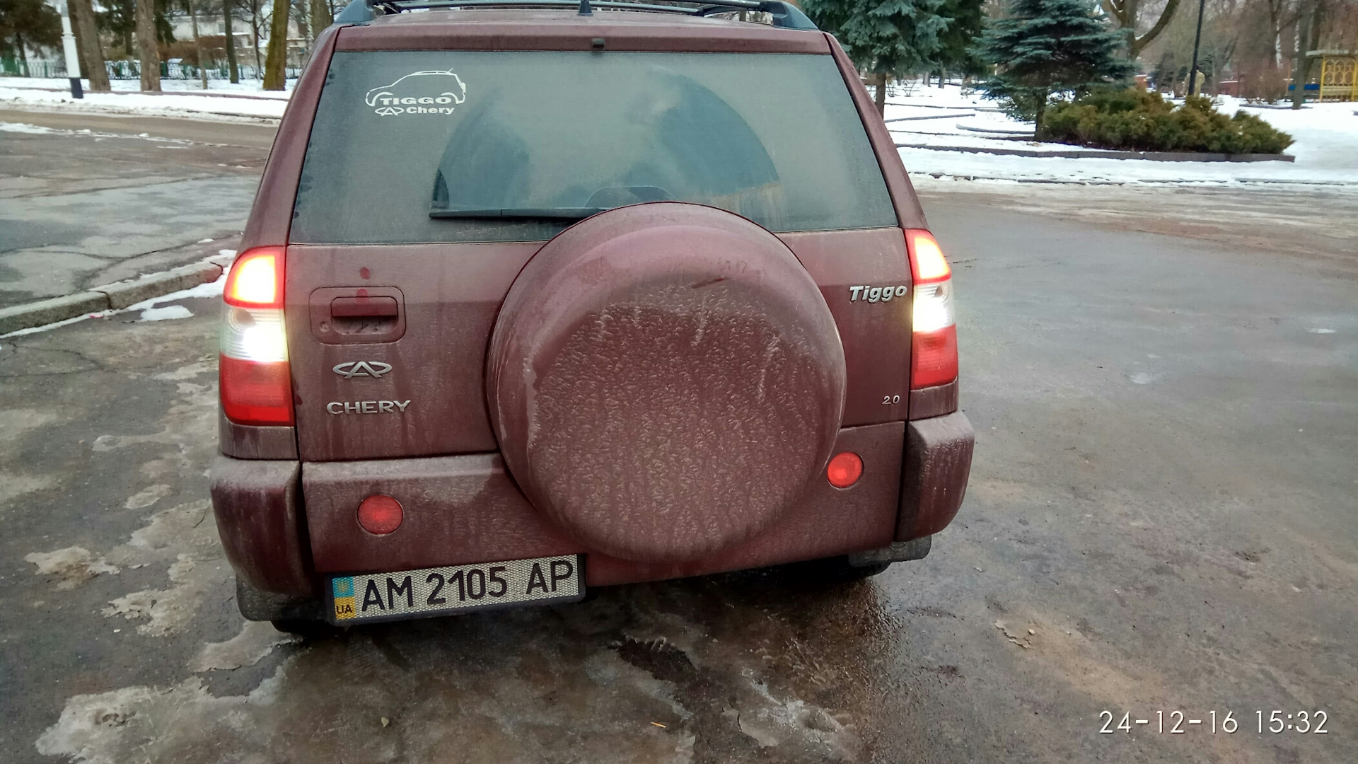 Chery tiggo парктроник