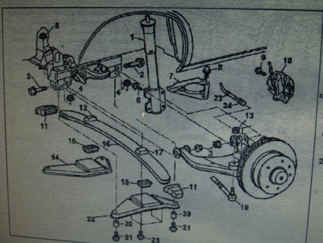 Мерседес спринтер передняя подвеска схема