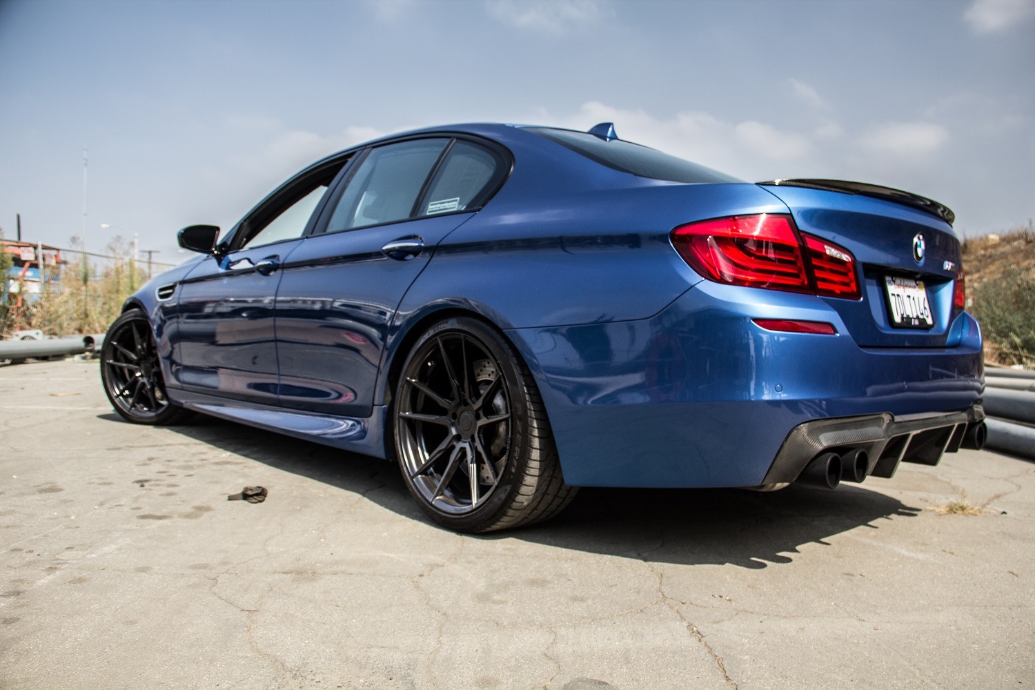 BMW m5 f10 Matte Black