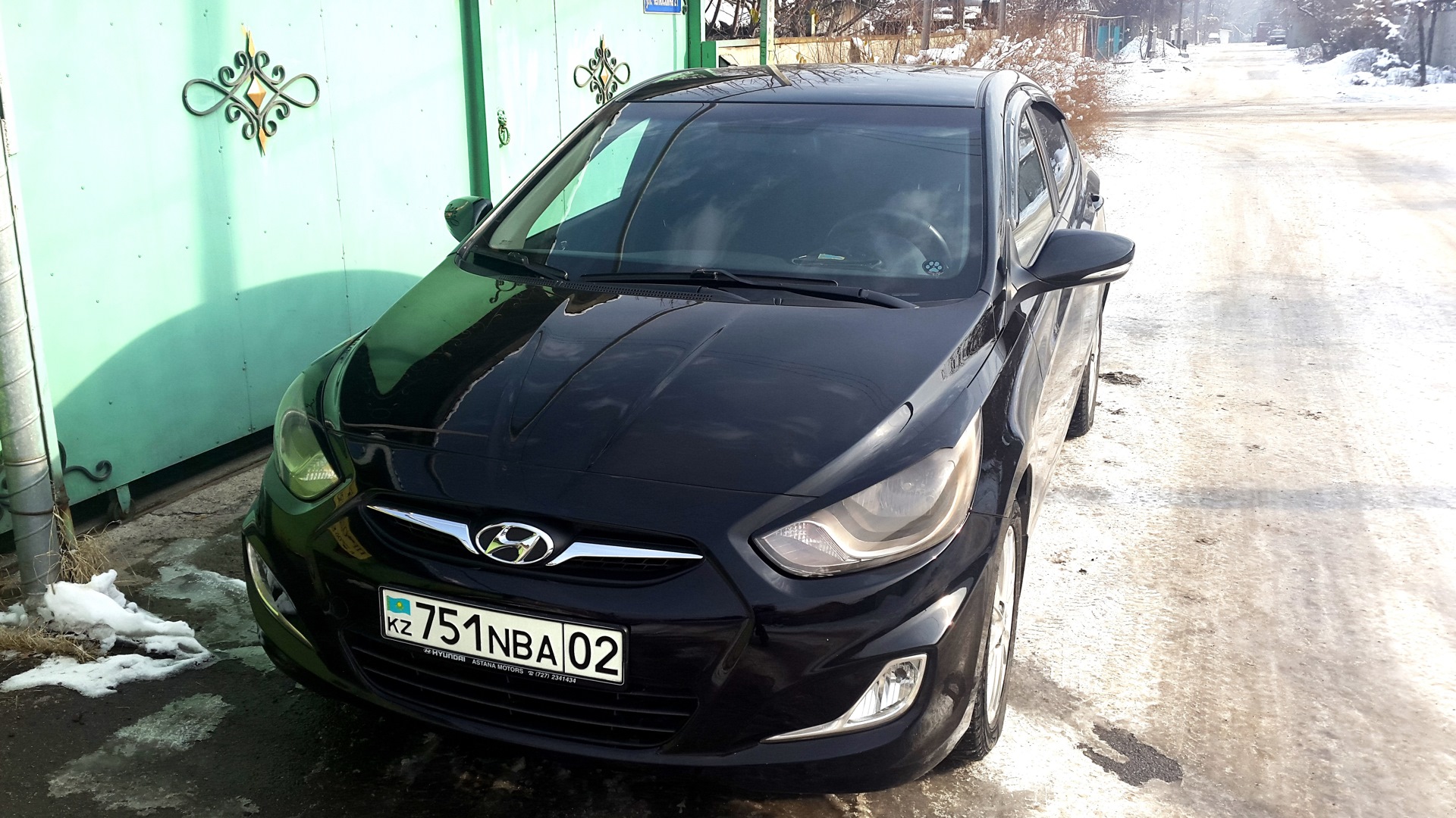 Hyundai Accent (4G) 1.6 бензиновый 2012 | 50^Cent ECOnomisT) на DRIVE2