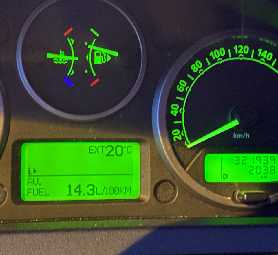 Расход — Land Rover Range Rover Sport (1G), 4,4 л, 2005 года | другое ...