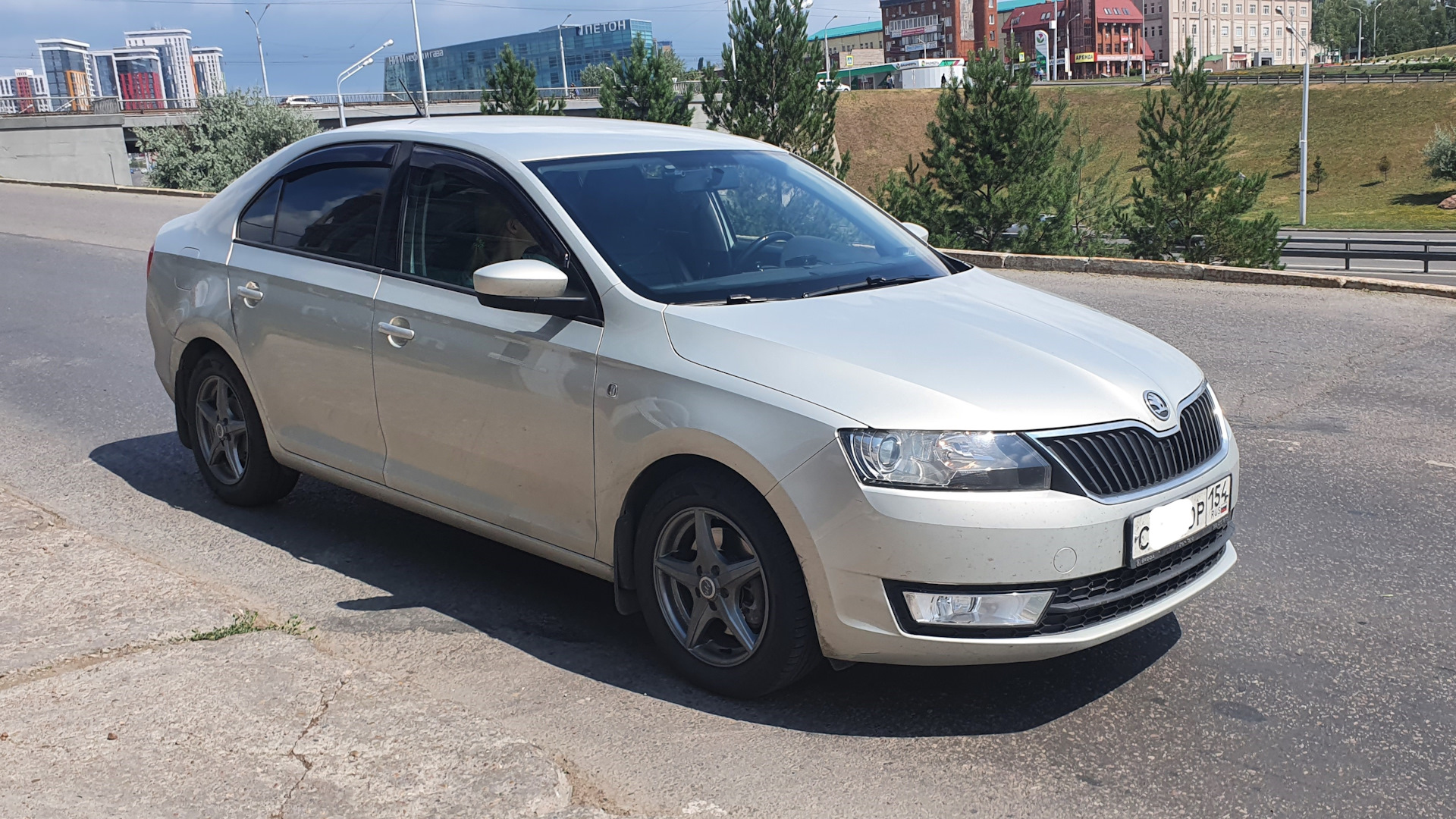 Skoda Rapid (1G) 1.6 бензиновый 2014 | 1.6 автомат на DRIVE2