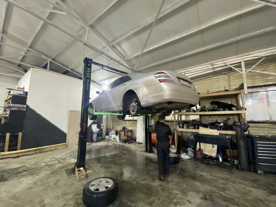 Маленький ремонт — Mercedes-Benz S-Class (W221), 3,5 л, 2006 года ...