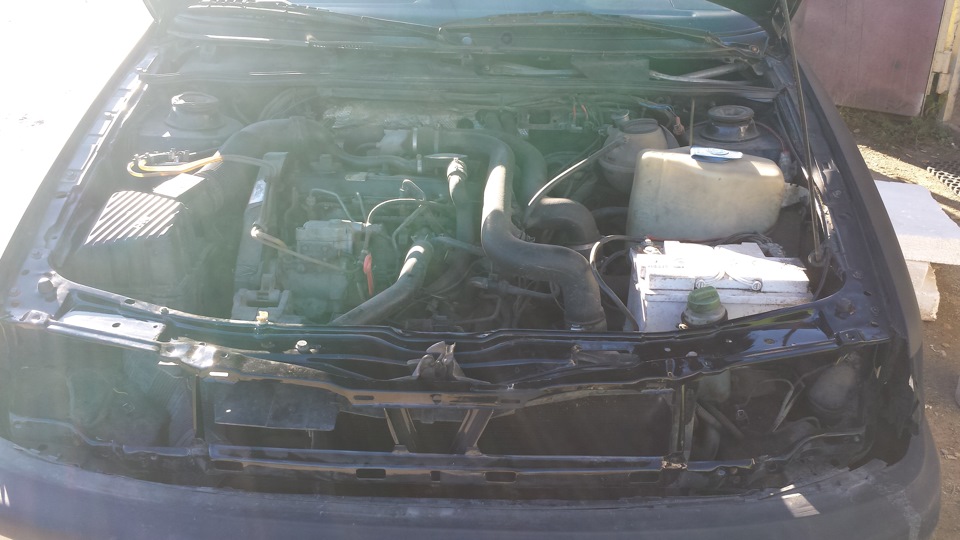 23.09.2015г — Volkswagen Passat B4, 1,9 л, 1994 года | кузовной ремонт ...