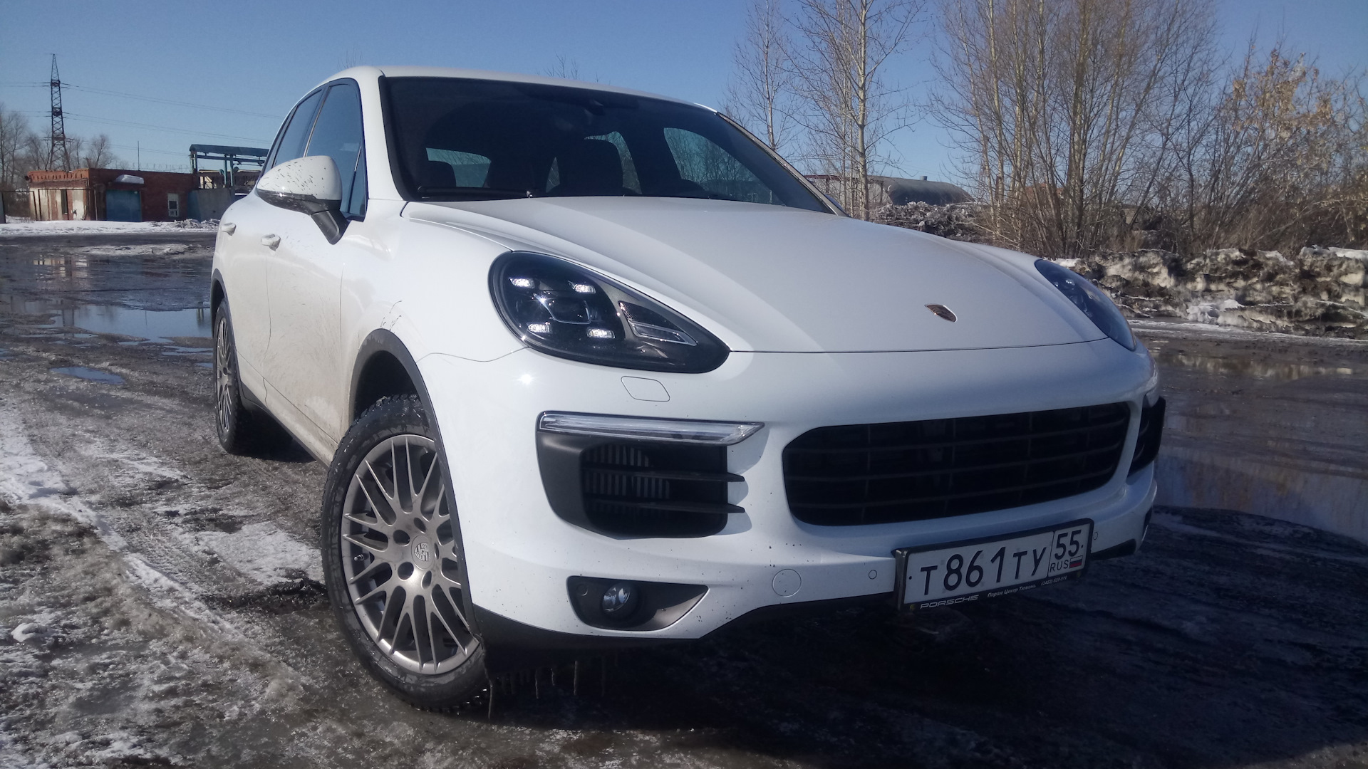 Первый месяц эксплуатации и 2000 км. — Porsche Cayenne (2G) 958, 3 л, 2016  года | наблюдение | DRIVE2