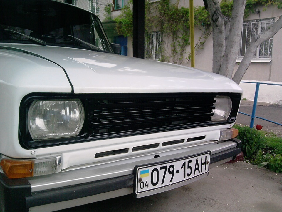 Рестайлинг решетки радиатора — Москвич 2140, 1,5 л, 1979 года ...