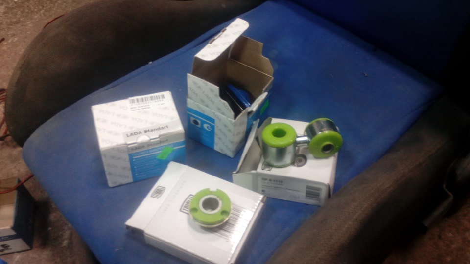 Полиуретан в подвеску. — Lada 21113, 1,5 л, 2001 года | визит на сервис ...