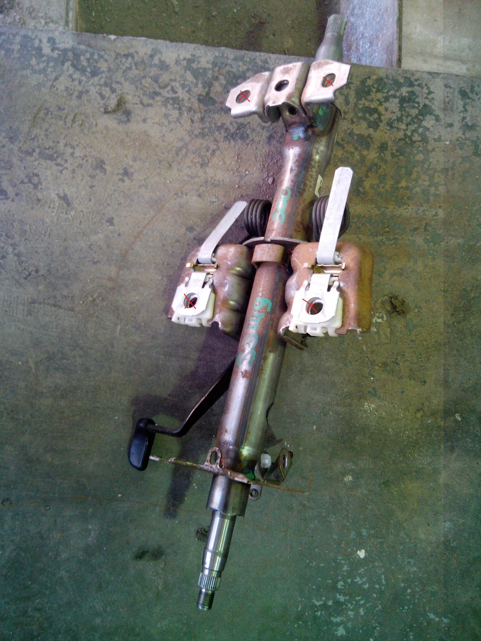 Замена вала рулевой колонки на вал с регулировками по высоте+бар с ...