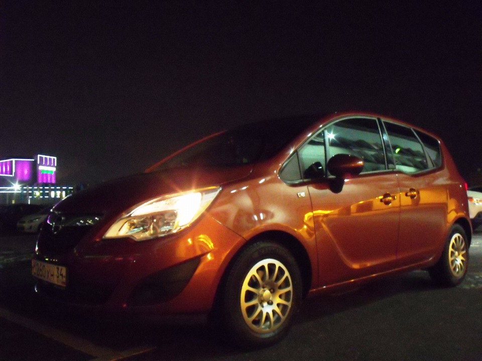 Фото в бортжурнале Opel Meriva (B)