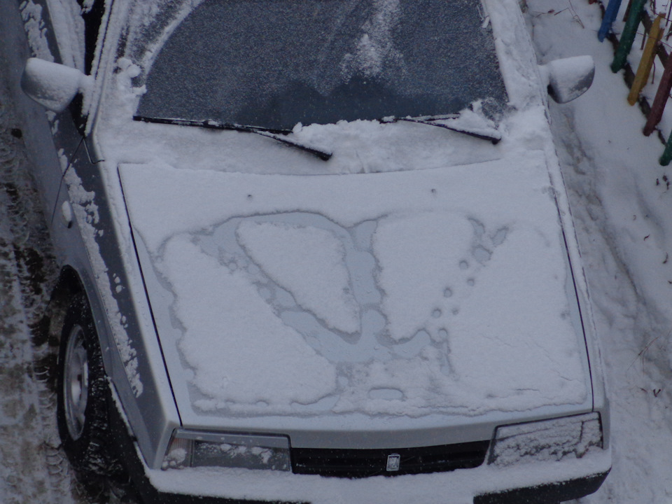 Рисунки на капоте — Great Wall Hover, 2,4 л, 2014 года | наблюдение ...