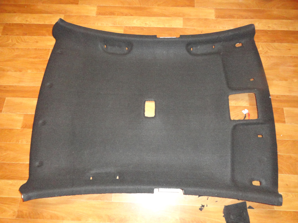 Перетяжка потолка карпетом — Hyundai Solaris, 1,6 л, 2012 года | тюнинг ...