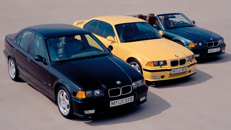 Bmw все модели с 1990 года