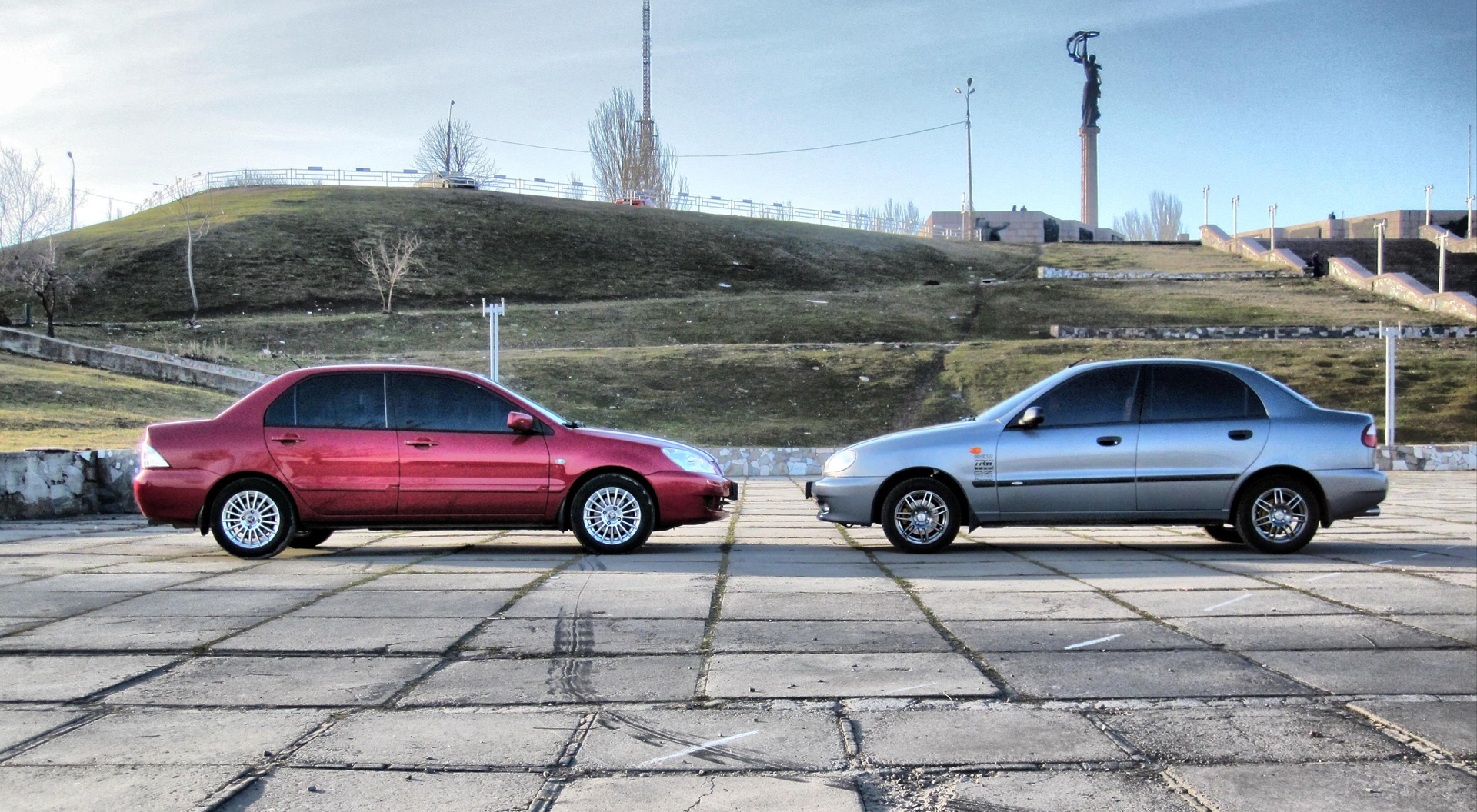 Фотосессия Lanos vs Lancer — Daewoo Lanos, 1,6 л, 2008 года ...