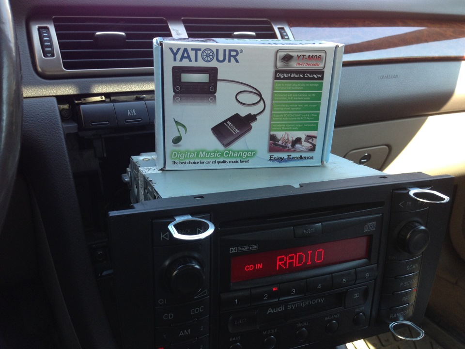 Подключил Yatour YT-M06, чему очень рад! — Audi A6 (C5), 2,8 л, 2000 ...