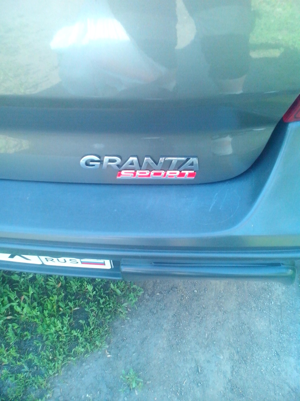 Лада Гранта \"1/2 Sport\" — Lada Гранта, 1,6 л, 2013 года | кузовной ...