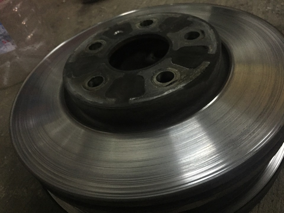 Замена тормозных дисков и колодок передних! 45000! Zimmermann и ATE ...