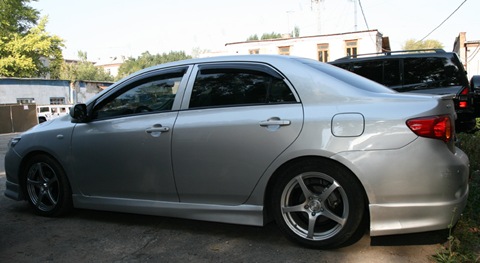 Aerodynamic body kit  - Toyota Corolla 16L 2007