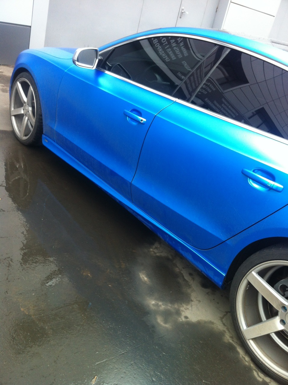 Пороги=) — Audi A5 Sportback (1G), 2 л, 2010 года | тюнинг | DRIVE2