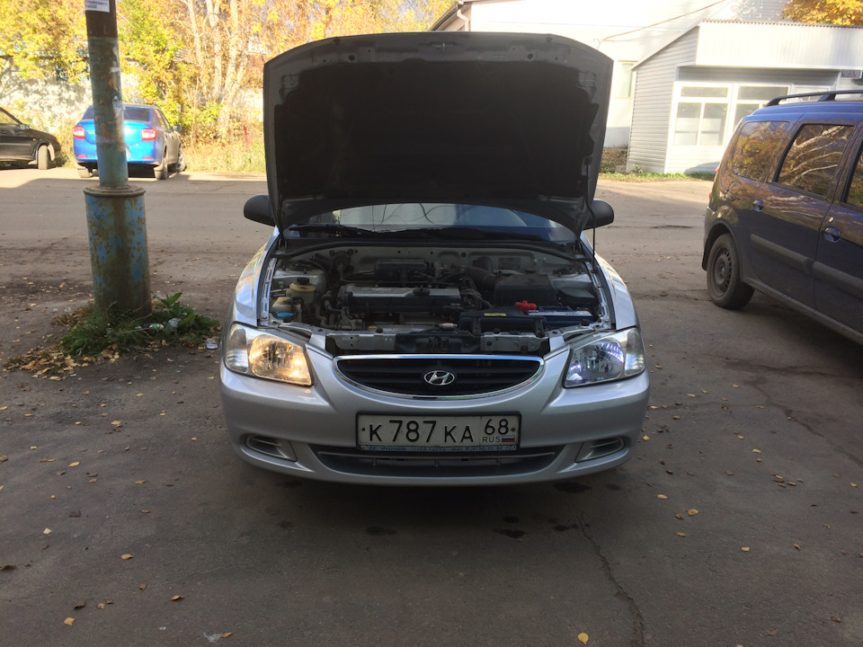 Фото в бортжурнале Hyundai Accent (2G)