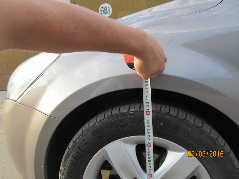 перед до замены — KIA Ceed SW (1G). Запчасти на фото: A6789012345