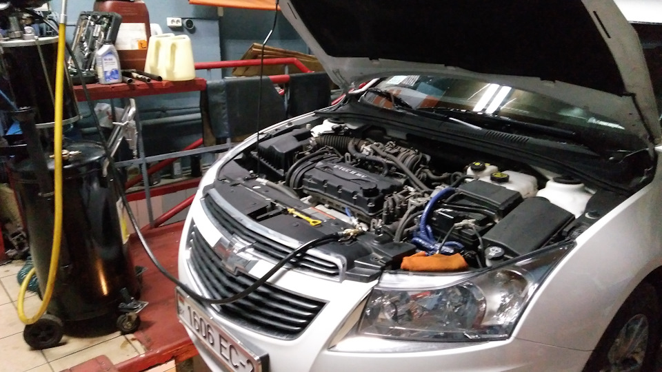 ТО-2 Машине два года! — Chevrolet Cruze (1G), 1,6 л, 2014 года ...