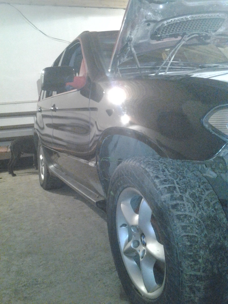 туманки и сеточки в бампер, пневмоподушка задняя и лампочки в ...