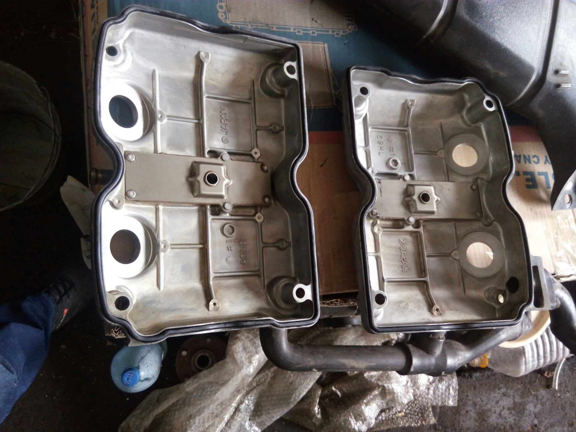 прокладки свечных колодцев — Subaru Legacy (BE/BH/BT), 2 л, 2003 года ...