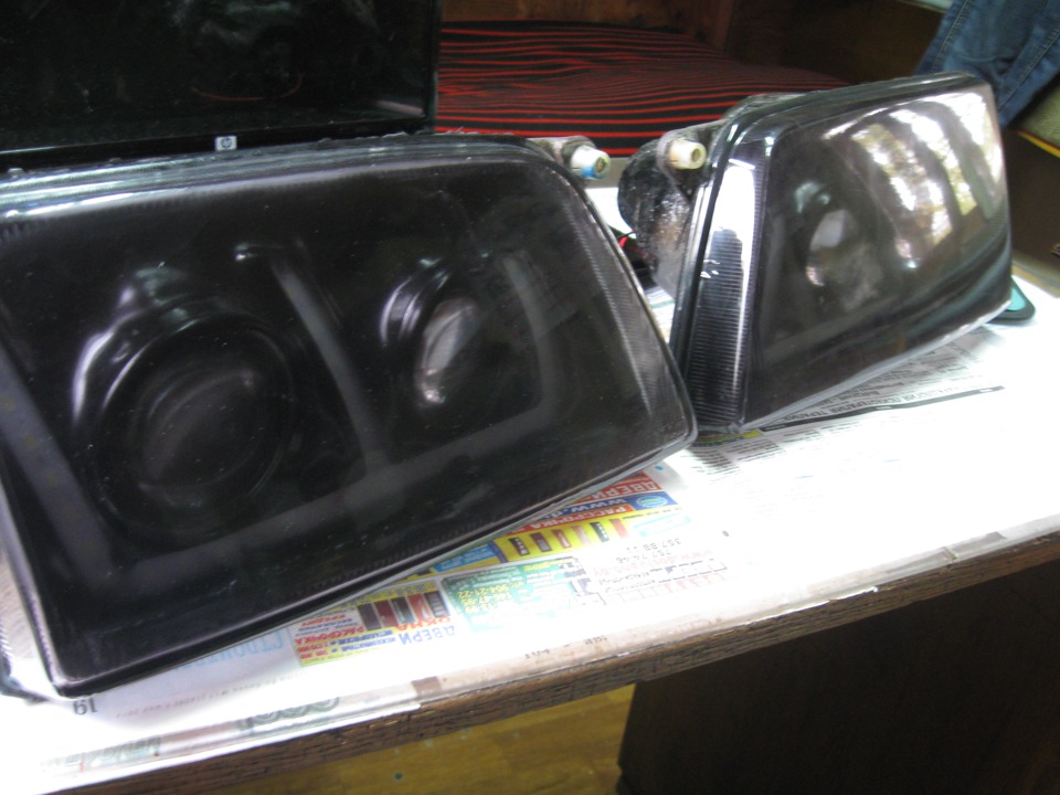 Продолжение, линзовка фар на кадет. — Opel Kadett E, 2 л, 1985 года ...